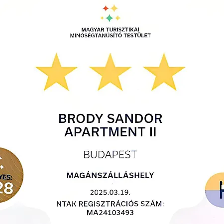 Daire Brody Art Boutique Budapeşte