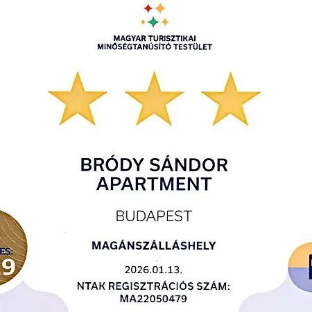 Apartamento Brody Art Boutique Budapest